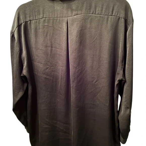 Banana Republic Classic Black Button Down Shirt‎ - Picture 4 of 8